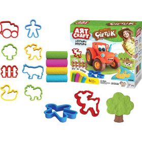 Dede Oyuncak FEN03558 200 gr Oyuncak Art Craft Çiftlik Hamur Set