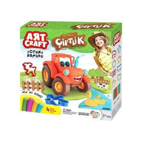 Dede Oyuncak FEN03558 200 gr Oyuncak Art Craft Çiftlik Hamur Set