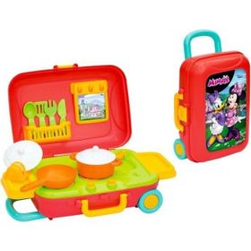 Dede Oyuncak Mini Mouse Mutfak Seti Bavulum Eğitici Oyuncak