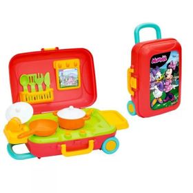 Dede Oyuncak Mini Mouse Mutfak Seti Bavulum Eğitici Oyuncak