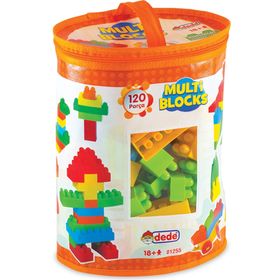 Dede Oyuncak Multi Blocks 120 Parça Eğitici Bloklar Lego Seti