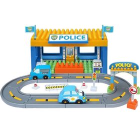 Dede Polis İstasyonu Yolu Lego Seti 48 Parça Eğitici Yol Seti