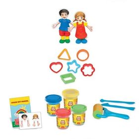 DEDE Sırt Çantalı Çocuk Oyun Hamur Set