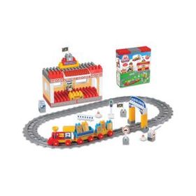 Dede Tren İstasyonu 65 Parça Blok Seti