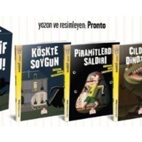 Dedektif Sensin 4 Kitap Takım - Pronto