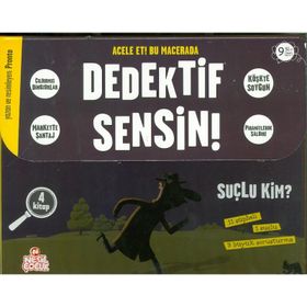 Dedektif Sensin! Hikaye Seti 4 Kitap-Nesil Çocuk Yayınları