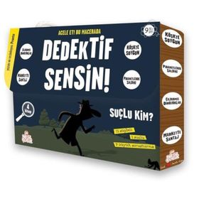 Dedektif Sensin! Hikaye Seti 4 Kitap-Nesil Çocuk Yayınları