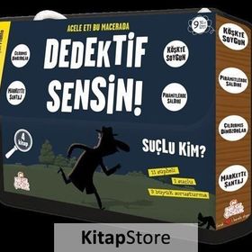 Dedektif Sensin! Hikaye Seti 4 Kitap-Nesil Çocuk Yayınları