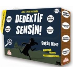 Dedektif Sensin! Hikaye Seti 4 Kitap-Nesil Çocuk Yayınları