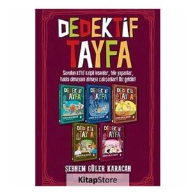 Dedektif Tayfa Seti-5 Kitap Takım - Kolektif
