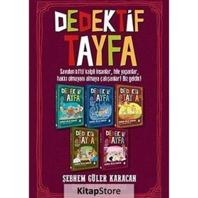 Dedektif Tayfa Seti 5 Kitap Takım - Şebnem Güler Karacan