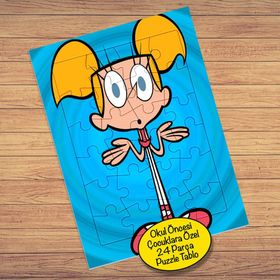 DEEDEE010 Şaşıran DeeDee 24 Parça Çocuklara Özel Yapboz Tablo