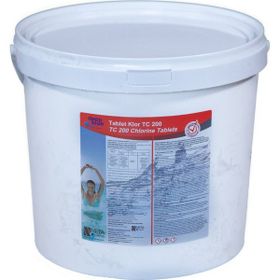 Deep Blue 10 kg 200 gr Chlor Stabilize Triklor Chlorine Tablets %90 Klor