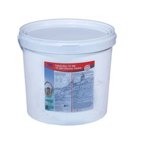 Deep Blue 10 kg 200 gr Chlor Stabilize Triklor Chlorine Tablets %90 Klor