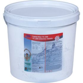 Deep Blue 20 kg 200 gr Chlor Stabilize Triklor Chlorine Tablets %90 Klor