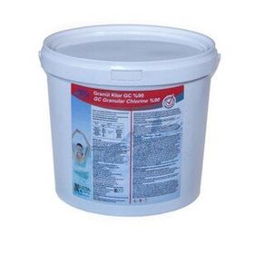 Deep Blue GC 10 kg Chlor Stabilize Triklor Granül Granular Chlorine %90 Aktif Klor