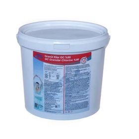 Deep Blue GC 10 kg Chlor Stabilize Triklor Granül Granular Chlorine %90 Aktif Klor
