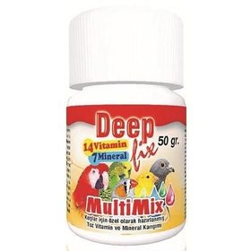 Deep Fix 50 gr Multimix Kuşlar İçin Toz Vitamin