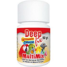 Deep Fix 50 gr Multimix Kuşlar İçin Toz Vitamin