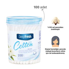 Deep Fresh 100 Adet Kulak Çubuğu