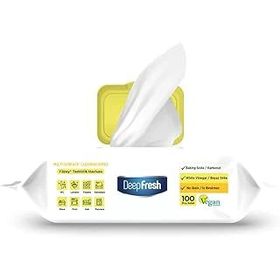 Deep Fresh 100 Yaprak Limon İz Bırakmaz Yüzey Temizlik Havlusu