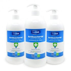 Deep Fresh 1000 ml 3'lü Antibakteriyel Sıvı El Sabunu