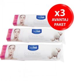 Deep Fresh 150 Adet Cilt-Makyaj Temizleme Pamuğu