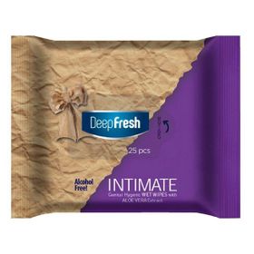Deep Fresh 25'li Intimate Geniteal Bölge Temizleme Mendili