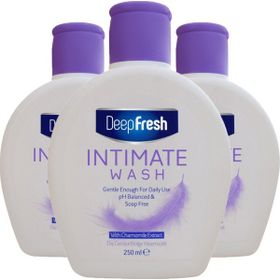 Deep Fresh 3x250 ml Intimate Dış Genital Bölge Yıkama Jeli