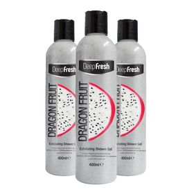 Deep Fresh 3X400 ml Ejder Meyvesi Arındırıcı Duş Jeli