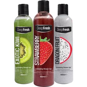 Deep Fresh 400 ml 3'lü Karma Arındırıcı Duş Jeli
