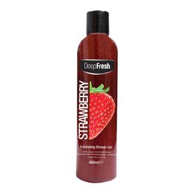 Deep Fresh 400 ml Çilek Peeling Etkili Arındırıcı Duş Jeli