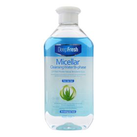 Deep Fresh 400 ml Micellar Çift Fazlı Makyaj Temizleme Suyu