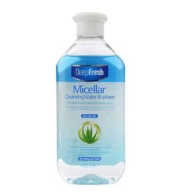 Deep Fresh 400 ml Micellar Çift Fazlı Makyaj Temizleme Suyu
