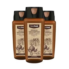 Deep Fresh 500 ml 3'lü Herbal Argan Oil Şampuanı