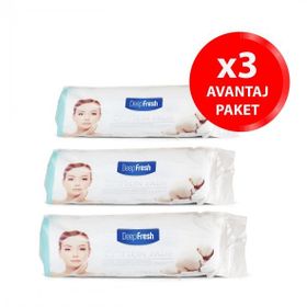 Deep Fresh 70 Adet Cilt-Makyaj Temizleme Pamuğu