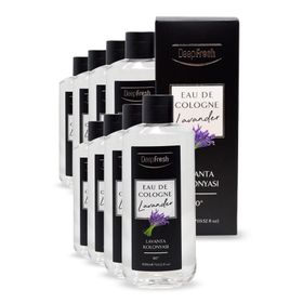 Deep Fresh 8X400 ml 80 Derece Lavanta Kolonyası