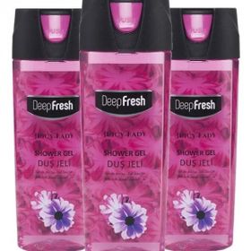 Deep Fresh Juicy Lady Pratik Kapaklı 3x500 ml Duş Jeli