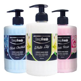 Deep Fresh Romance Sıvı Sabun Karma Paket 3 x 500 ml