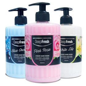 Deep Fresh Romance Sıvı Sabun Karma Paket 3 x 500 ml