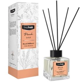 Deep Fresh Şeftali 100 ml Çubuklu Oda Kokusu