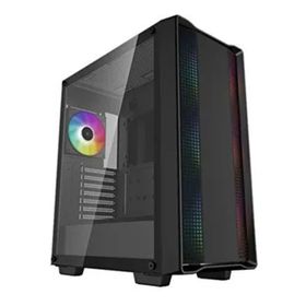 Deepcool CC560 V2 PF550 550W 80 Plus Mid-Tower 4xRainbow Fanlı Mid Tower Siyah Kasa