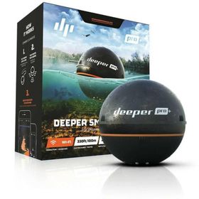 Deeper Black Smart Sonar PRO+ 2.55 inç Balık Bulucu