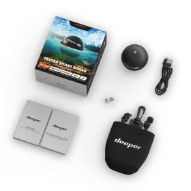 Deeper Black Smart Sonar PRO+ 2.55 inç Balık Bulucu