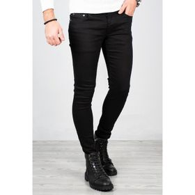 Deepsea 2004157 Siyah Skinny Kesim Erkek Kot Pantolon