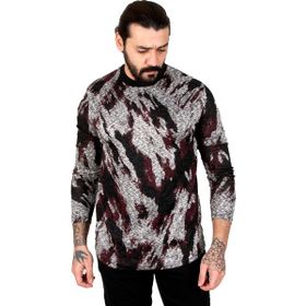 Deepsea 2303108 Bordo Erkek Sweatshirt