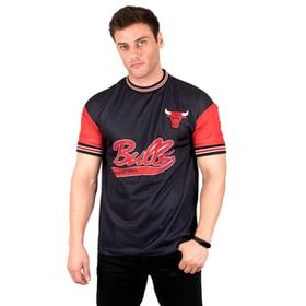 Deepsea 2303131 Bulls Basketbol Siyah Erkek T-shirt