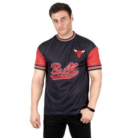 Deepsea 2303131 Bulls Basketbol Siyah Erkek T-shirt