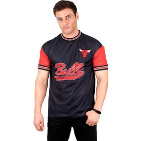 Deepsea 2303131 Bulls Basketbol Siyah Erkek T-shirt