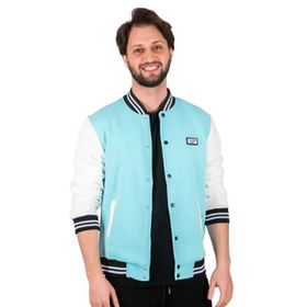 Deepsea 2304765 Açık Mavi Armalı Çıtçıtlı Erkek Kolej Mont